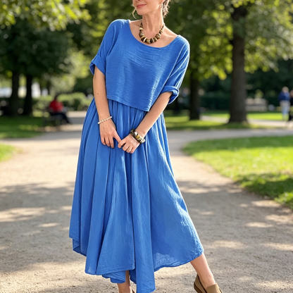【S–3XL】🥀Lekki, letni dwuczęściowy zestaw ze spódnicą