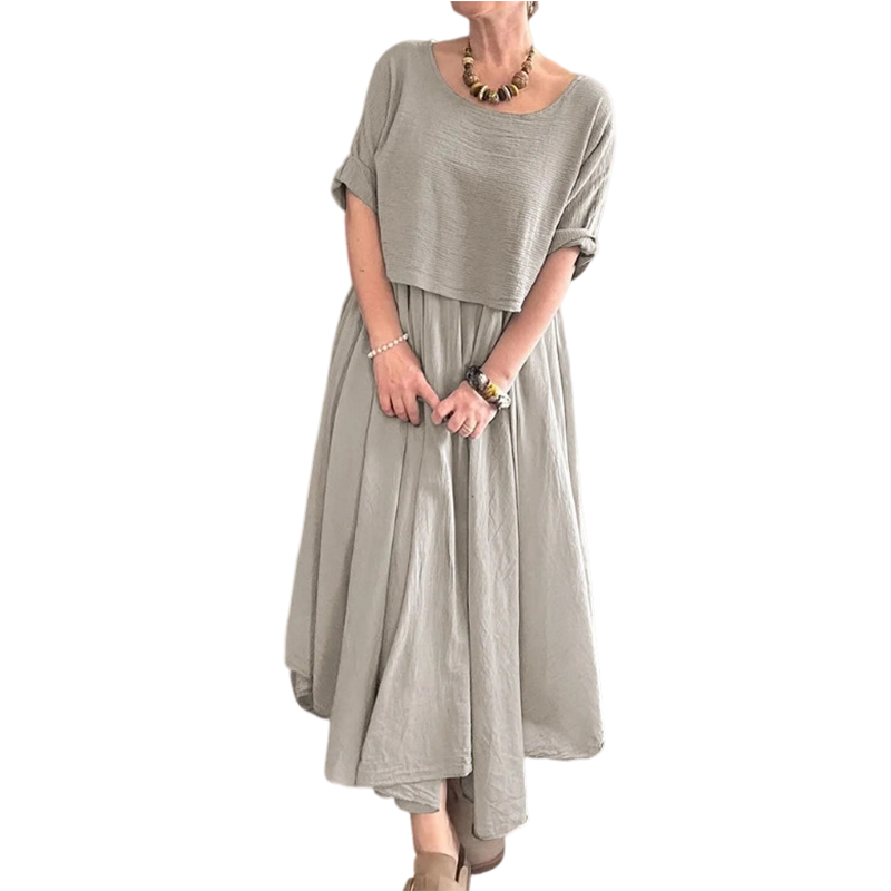 【S–3XL】🥀Lekki, letni dwuczęściowy zestaw ze spódnicą