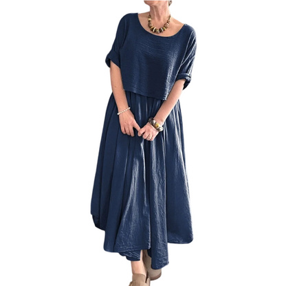 【S–3XL】🥀Lekki, letni dwuczęściowy zestaw ze spódnicą