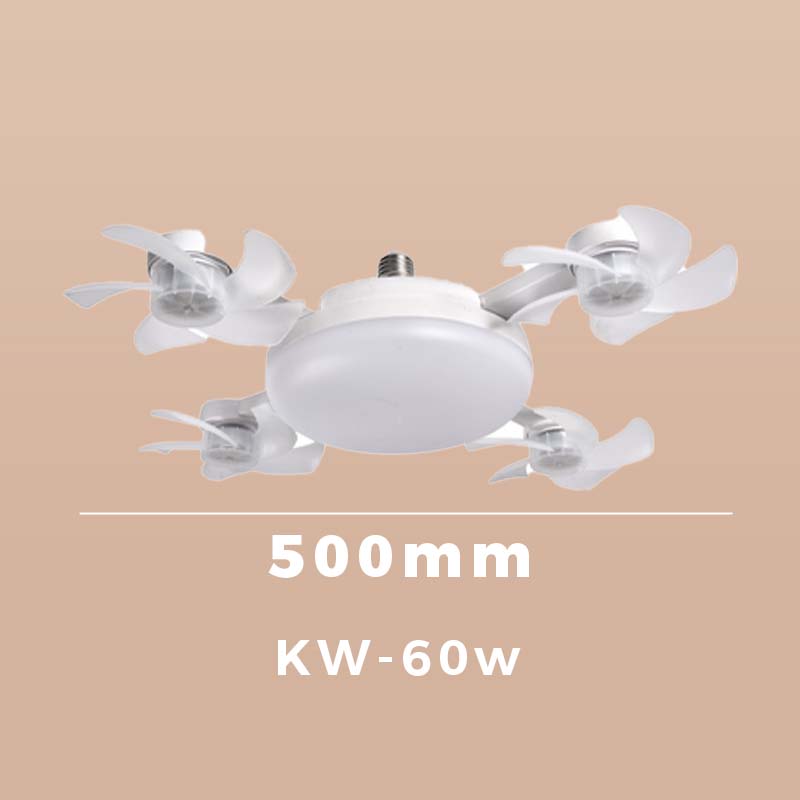 🌀Wentylator sufitowy z lampą LED i pilotem
