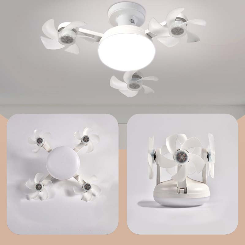 🌀Wentylator sufitowy z lampą LED i pilotem