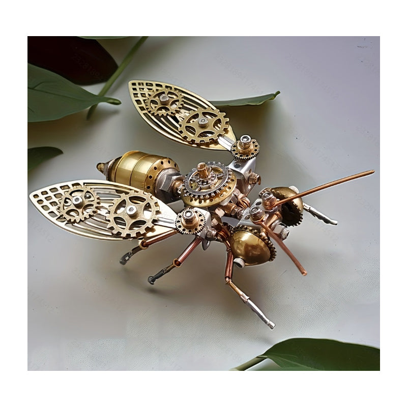 🐝 Zestaw do układania i składania metalowej pszczółki w 3D