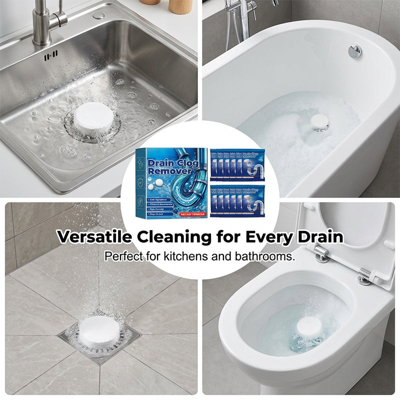 【💦3+1 gratis】🚿💨Tabletki musujące do udrożniania odpływów