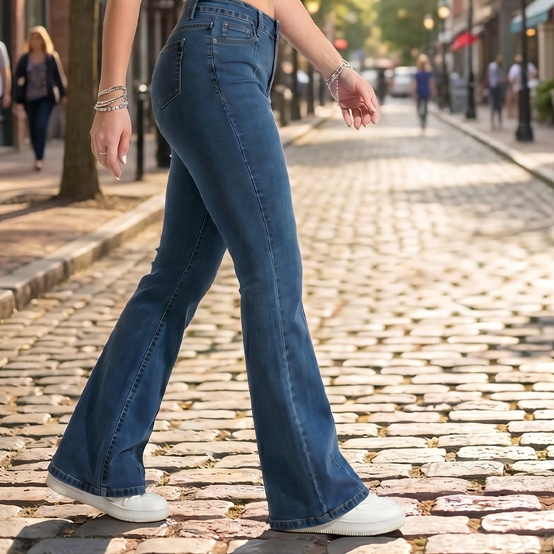 【S-2XL】👖Klasyczne, dopasowane dżinsy damskie
