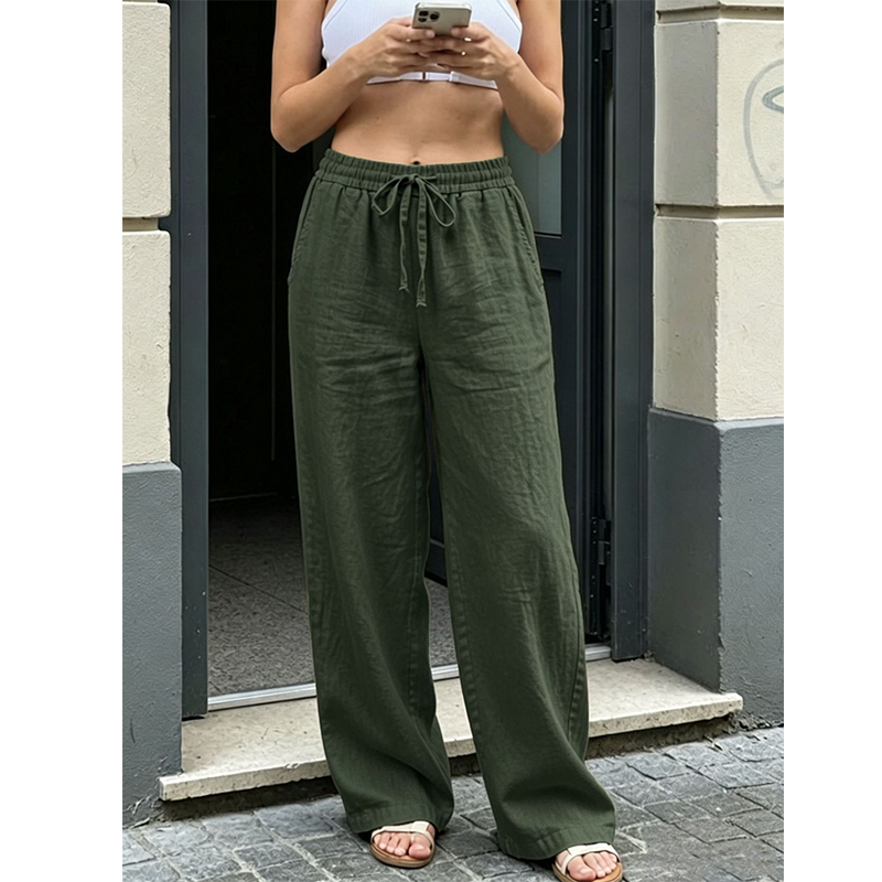 【S-3XL】👖Damskie spodnie na specjalne okazje z prostymi nogawkami