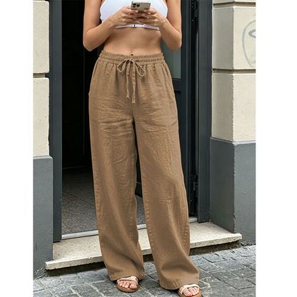 【S-3XL】👖Damskie spodnie na specjalne okazje z prostymi nogawkami