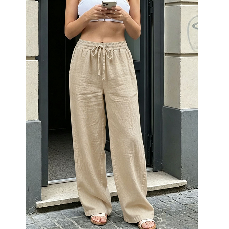 【S-3XL】👖Damskie spodnie na specjalne okazje z prostymi nogawkami