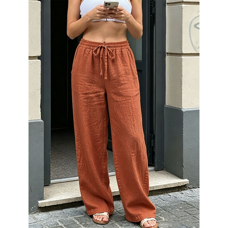 【S-3XL】👖Damskie spodnie na specjalne okazje z prostymi nogawkami
