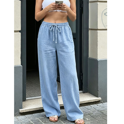 【S-3XL】👖Damskie spodnie na specjalne okazje z prostymi nogawkami