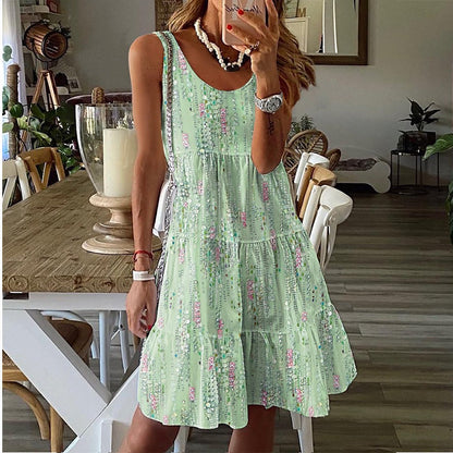【S-2XL】👗Sukienka damska bez rękawów