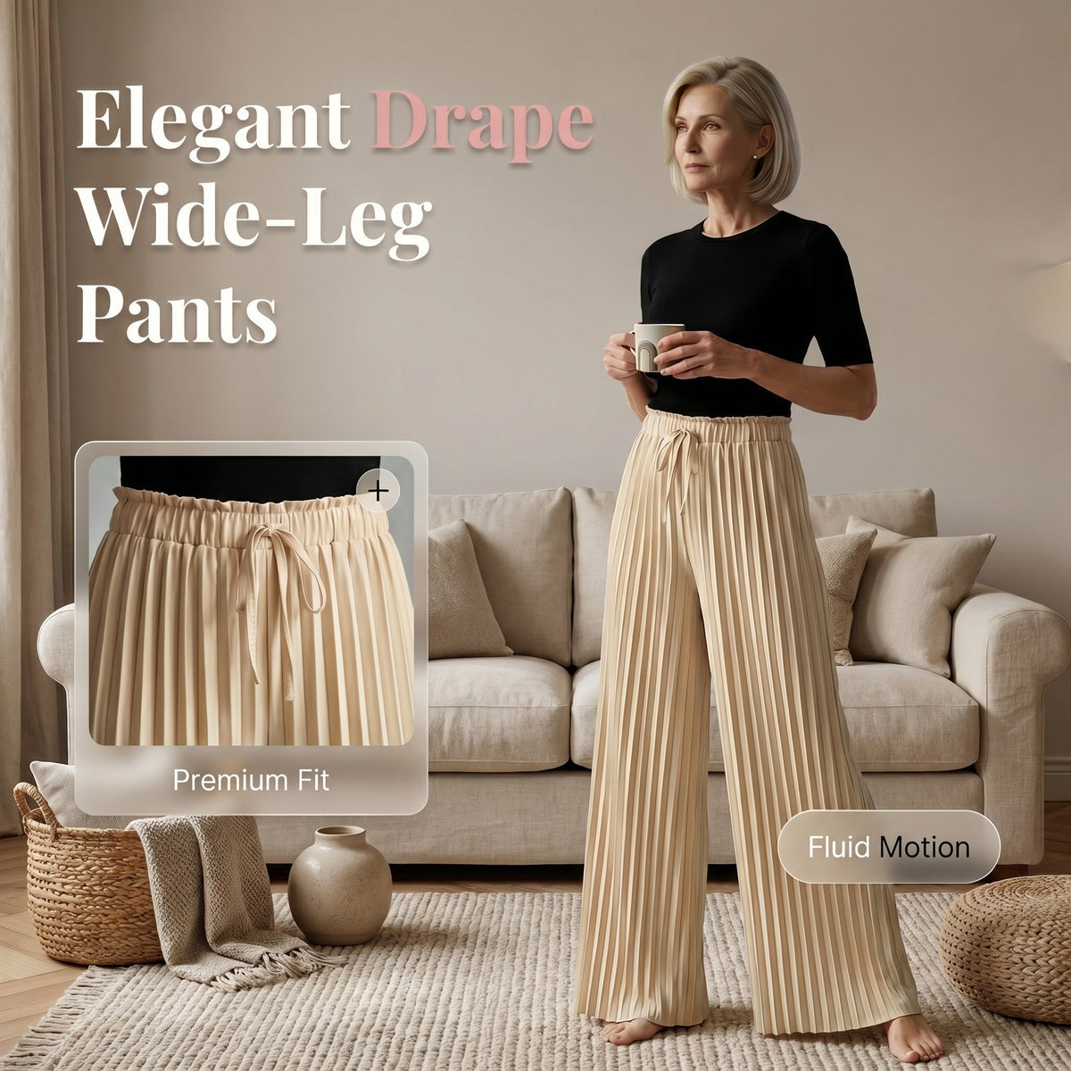 【S-2XL】👖Luźne spodnie rekreacyjne dla kobiet