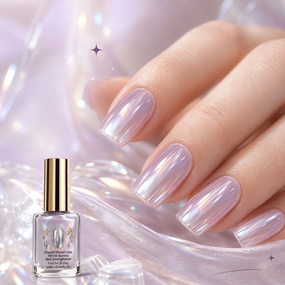 【💅1+1 gratis】💜Fioletowy preparat do pielęgnacji paznokci o lustrzanym połysku