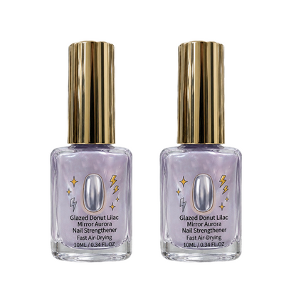 【💅1+1 gratis】💜Fioletowy preparat do pielęgnacji paznokci o lustrzanym połysku