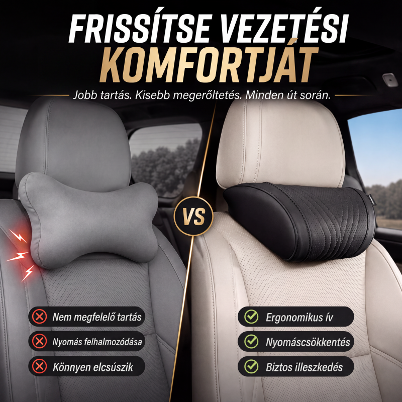 🚗Zestaw wysokiej klasy poszewek na zagłówki samochodowe i poduszki lędźwiowe