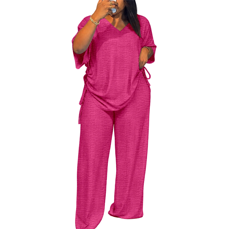 【S-2XL】💖Zestaw damskich spodni z szerokimi nogawkami w stylu casualowym
