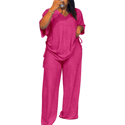 【S-2XL】💖Zestaw damskich spodni z szerokimi nogawkami w stylu casualowym