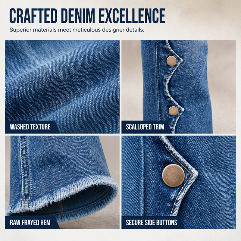 【S-2XL】👖Damska spodnie z wysokim stanem i rozszerzanymi nogawkami