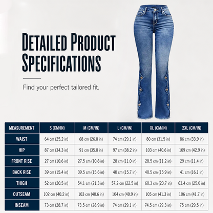 【S-2XL】👖Damska spodnie z wysokim stanem i rozszerzanymi nogawkami