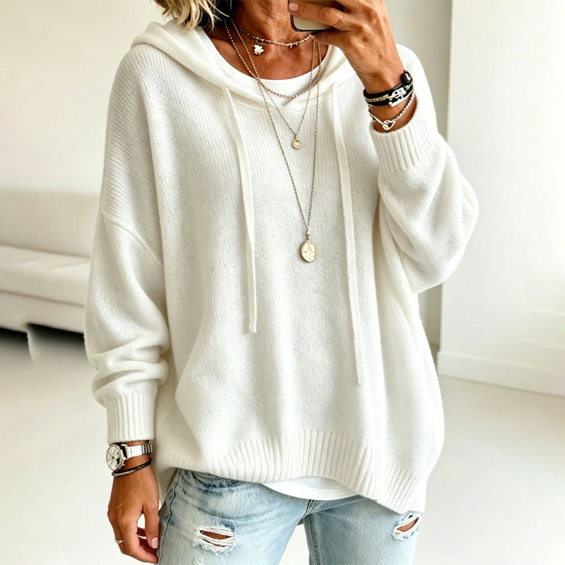 【S-2XL】🍂Damska sweter z kapturem na specjalne okazje, wykonany na drutach