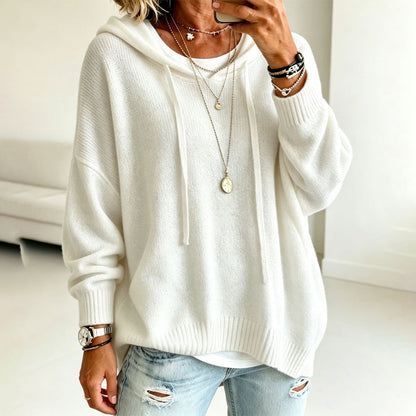 【S-2XL】🍂Damska sweter z kapturem na specjalne okazje, wykonany na drutach