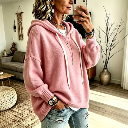 【S-2XL】🍂Damska sweter z kapturem na specjalne okazje, wykonany na drutach