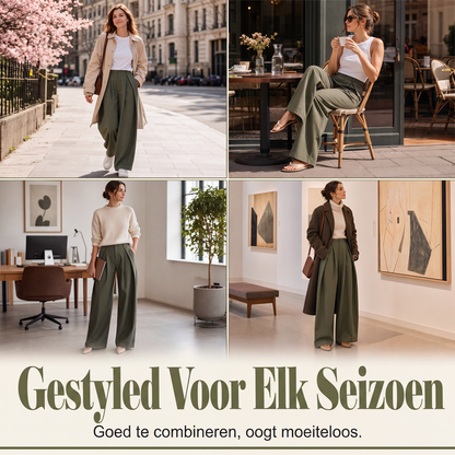 【S-2XL】👖Damska spódnica z plisami i szerokimi nogawkami