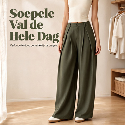 【S-2XL】👖Damska spódnica z plisami i szerokimi nogawkami