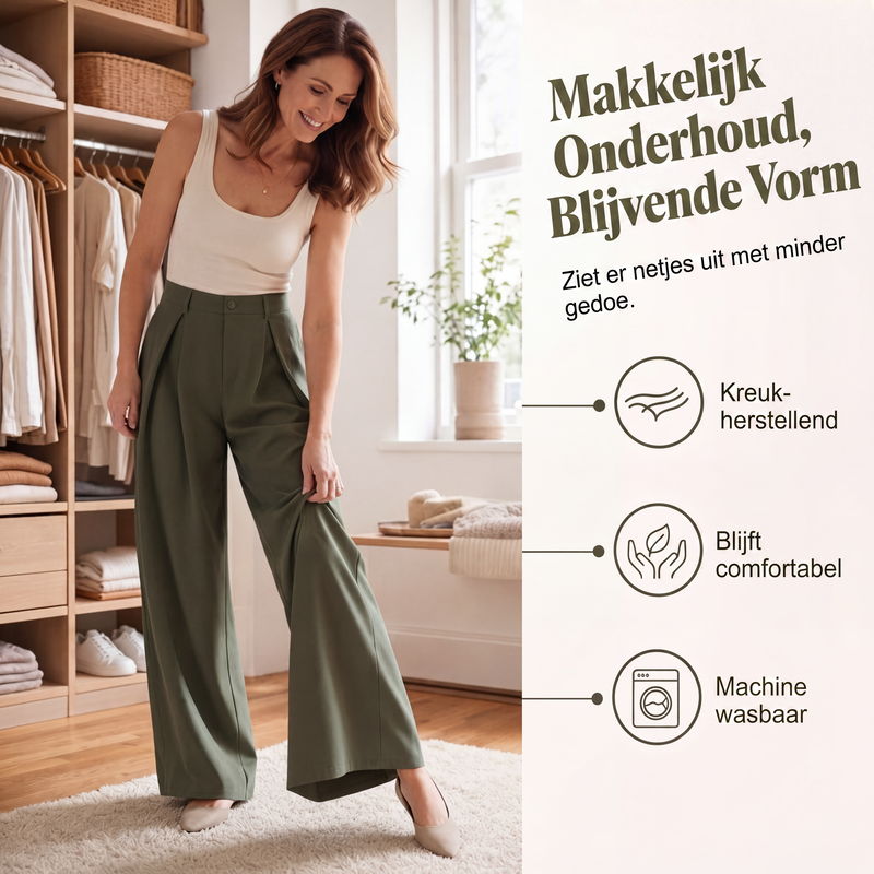 【S-2XL】👖Damska spódnica z plisami i szerokimi nogawkami