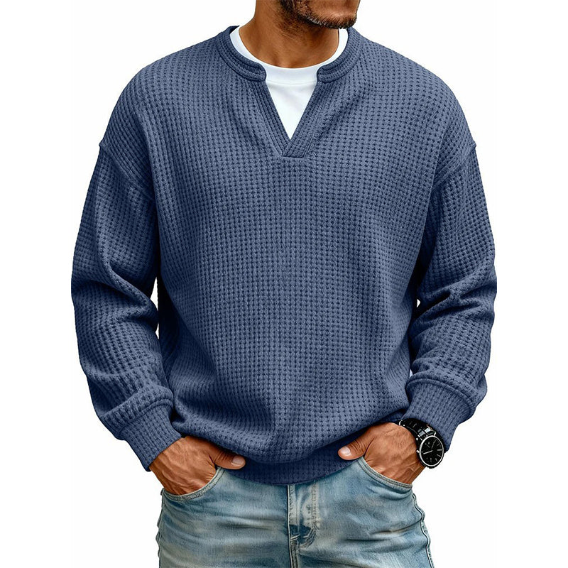 【S-4XL】🥼Wygodna koszulka z gofrowanym wzorem
