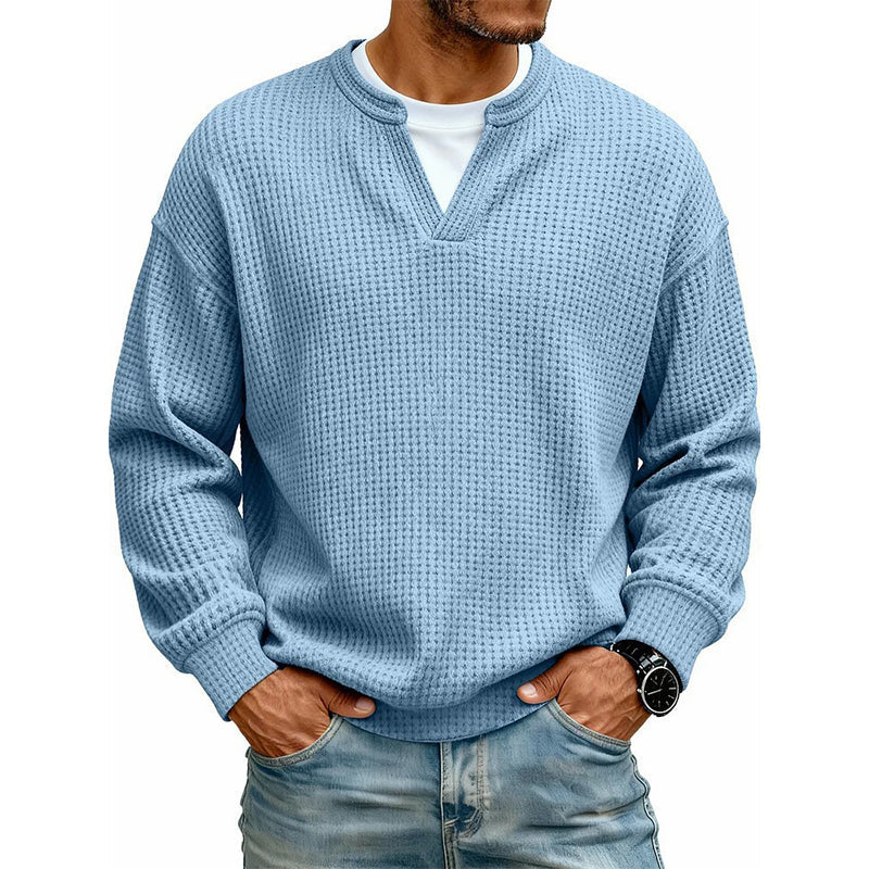 【S-4XL】🥼Wygodna koszulka z gofrowanym wzorem