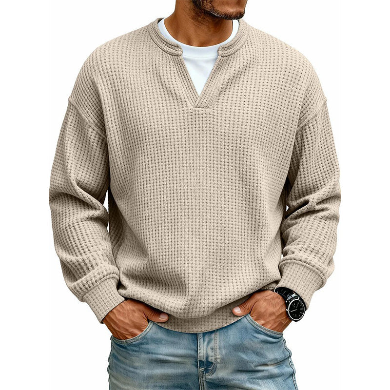 【S-4XL】🥼Wygodna koszulka z gofrowanym wzorem