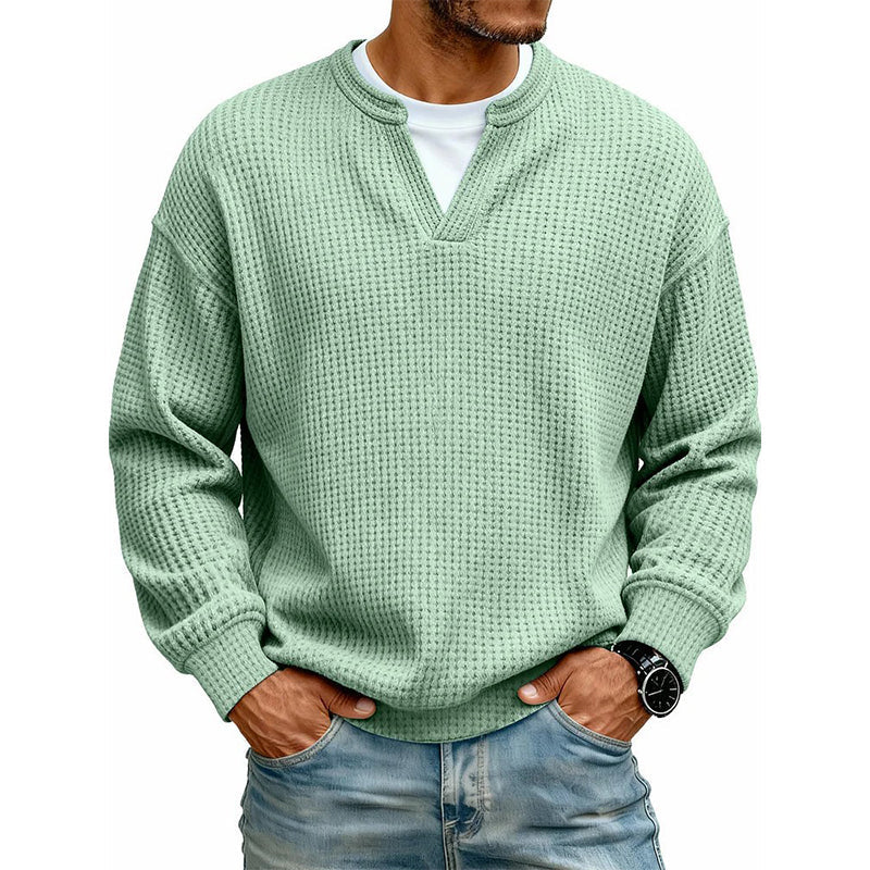【S-4XL】🥼Wygodna koszulka z gofrowanym wzorem