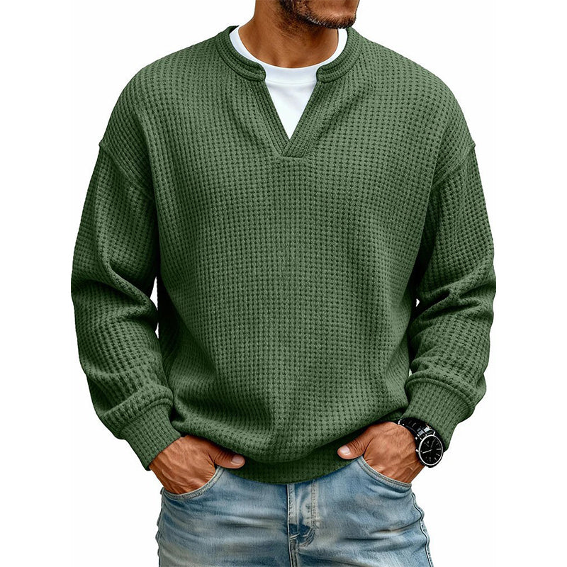 【S-4XL】🥼Wygodna koszulka z gofrowanym wzorem