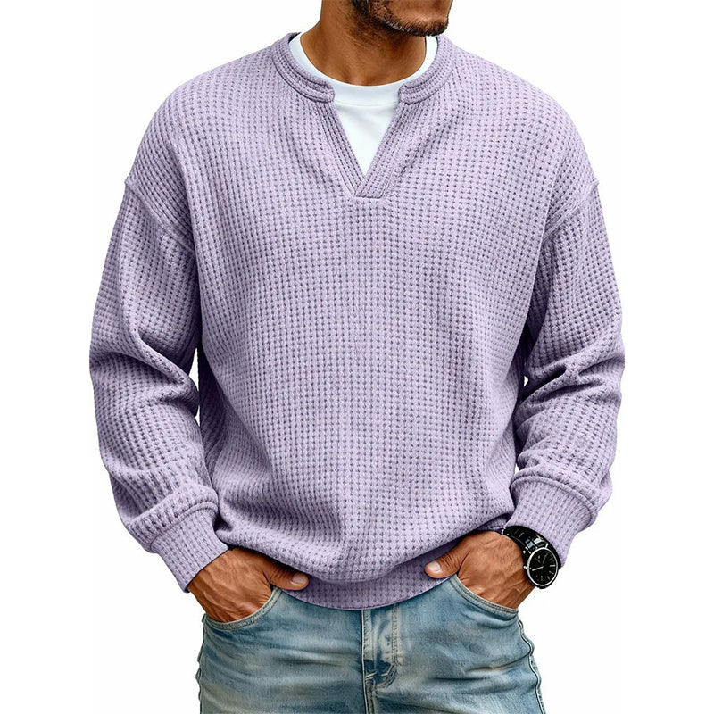 【S-4XL】🥼Wygodna koszulka z gofrowanym wzorem