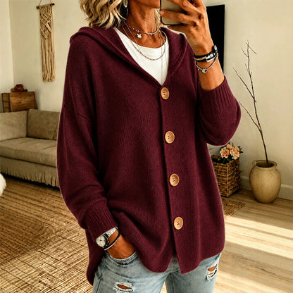 【S-5XL】❄️Dzianinowy sweter z kapturem