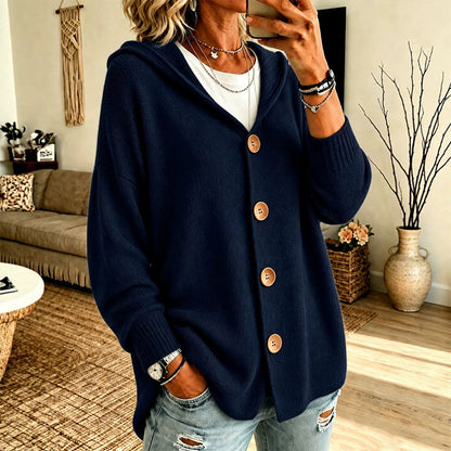 【S-5XL】❄️Dzianinowy sweter z kapturem