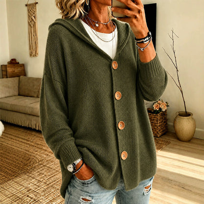 【S-5XL】❄️Dzianinowy sweter z kapturem