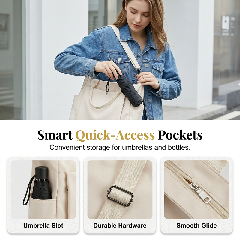 👜 Torba damska o dużej pojemności