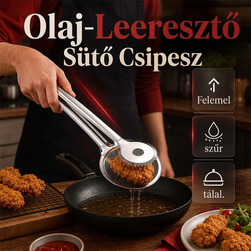 【🔥3+1 gratis】🍳2 w 1 – szczypce do filtrów oleju ze stali nierdzewnej