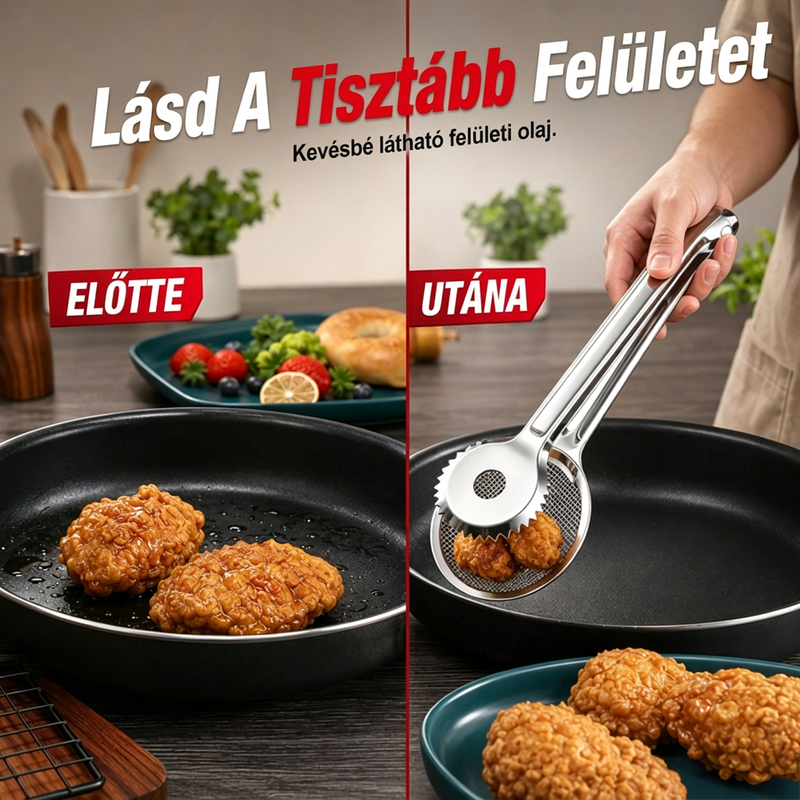 【🔥3+1 gratis】🍳2 w 1 – szczypce do filtrów oleju ze stali nierdzewnej