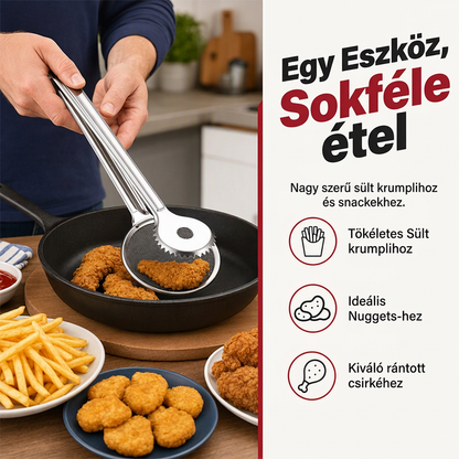 【🔥3+1 gratis】🍳2 w 1 – szczypce do filtrów oleju ze stali nierdzewnej