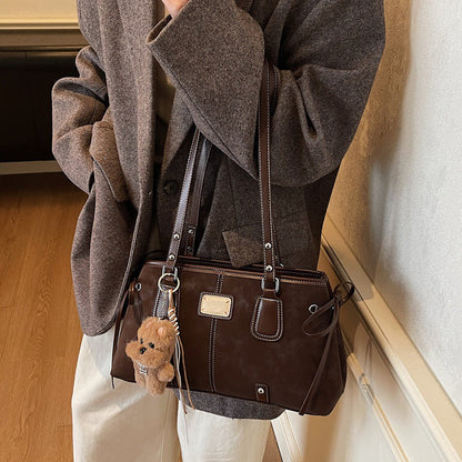 👜Torba na ramię w stylu vintage z podwójnymi uchwytami