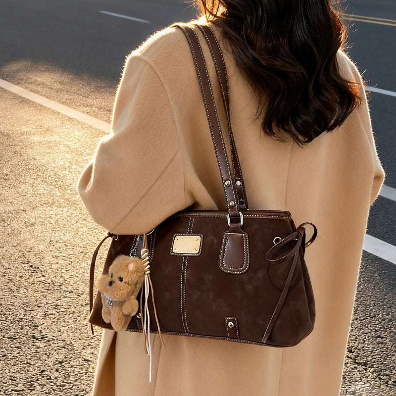 👜Torba na ramię w stylu vintage z podwójnymi uchwytami