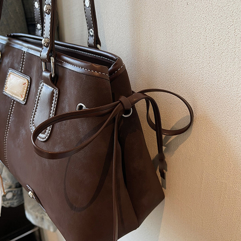 👜Torba na ramię w stylu vintage z podwójnymi uchwytami
