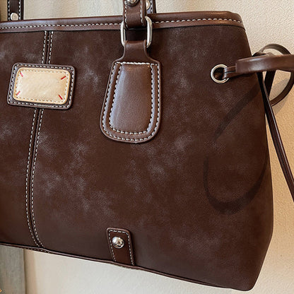 👜Torba na ramię w stylu vintage z podwójnymi uchwytami