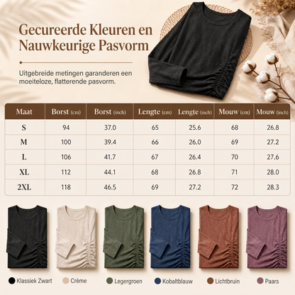 【S-2XL】💖Elegancki sweter z dzianiny ściągaczowej