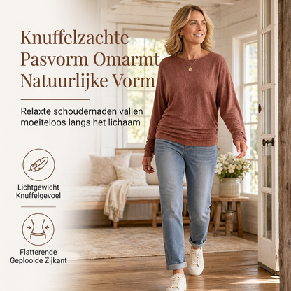 【S-2XL】💖Elegancki sweter z dzianiny ściągaczowej