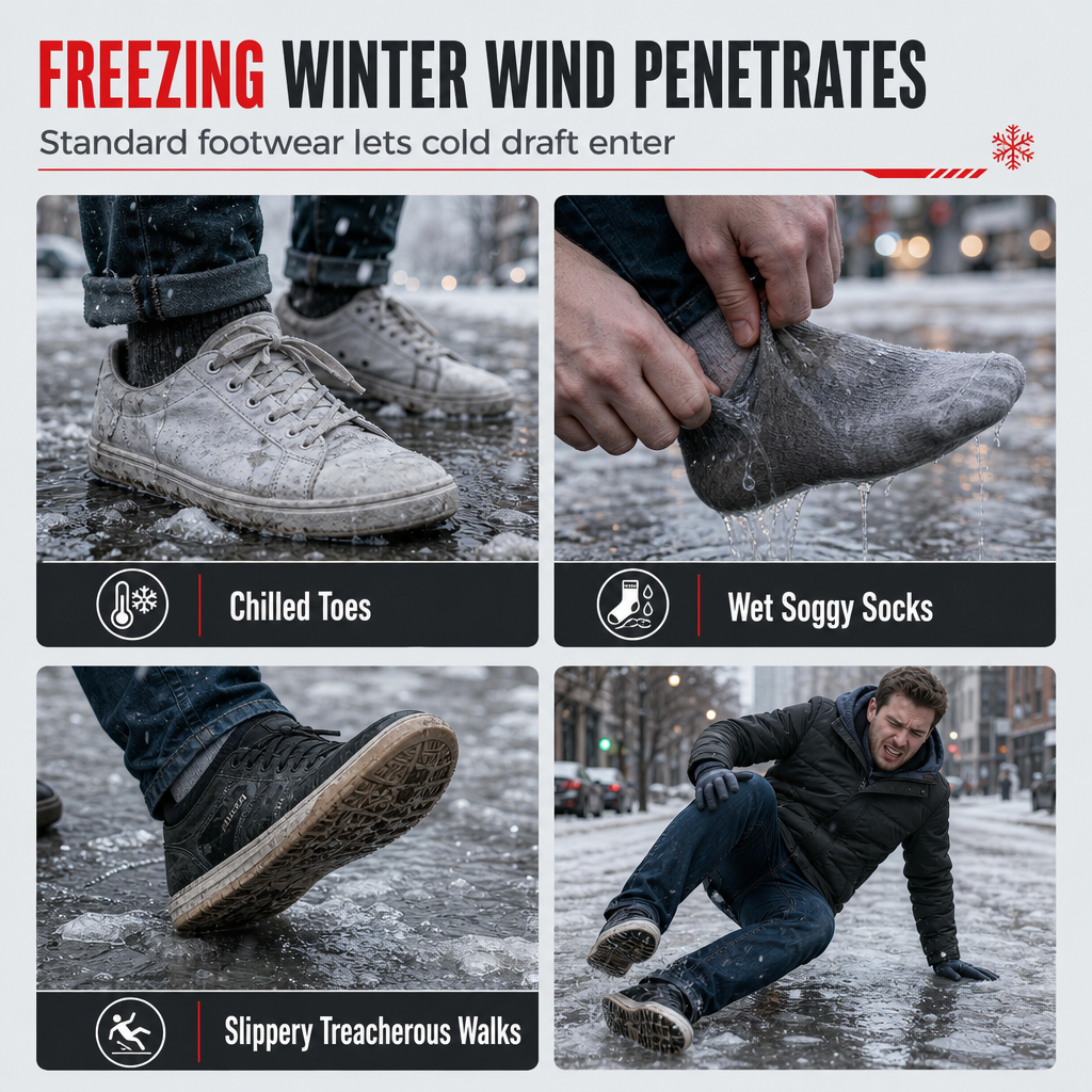 【EU 36-45】❄️Damskie zimowe buty śnieżne z wysoką cholewką