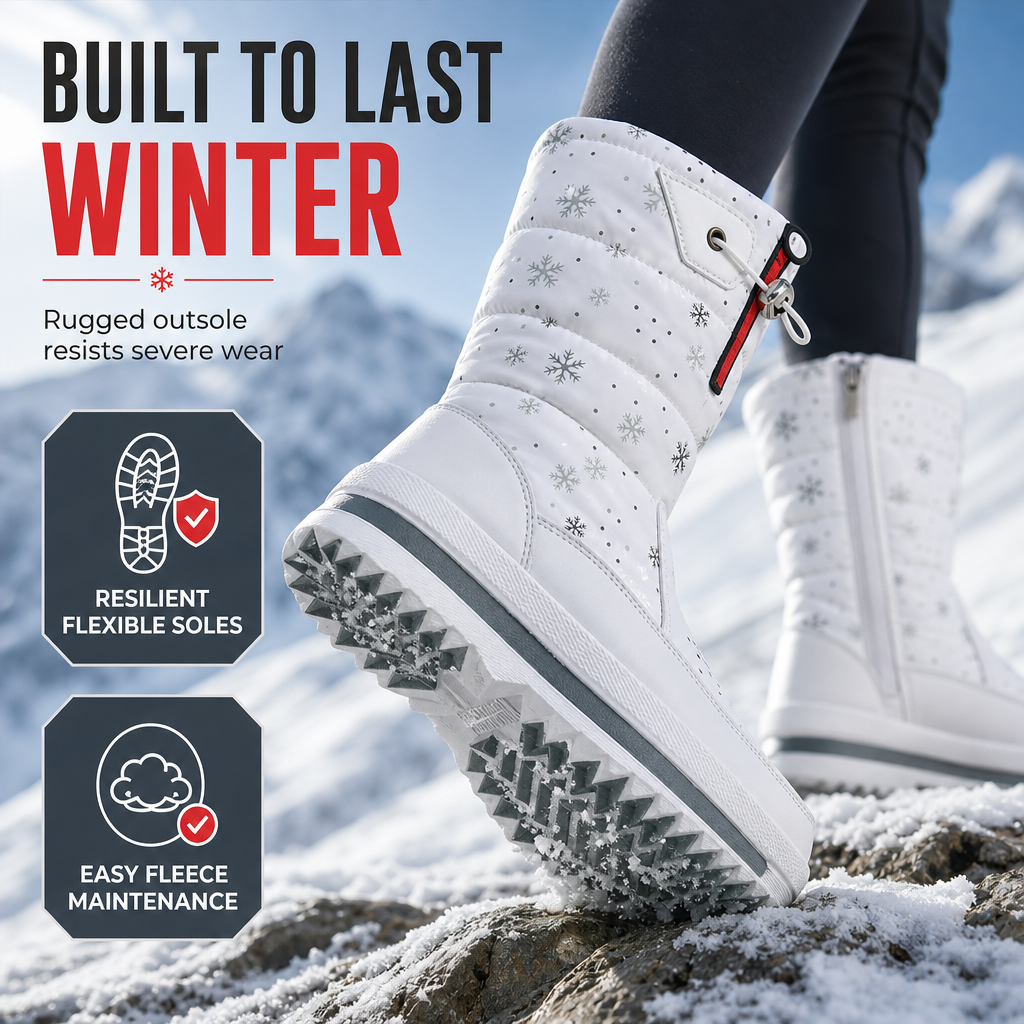 【EU 36-45】❄️Damskie zimowe buty śnieżne z wysoką cholewką