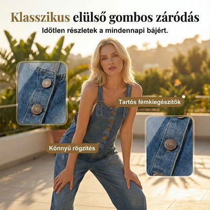 【🔥S-3XL】👗Luźny dżinsowy kombinezon damski